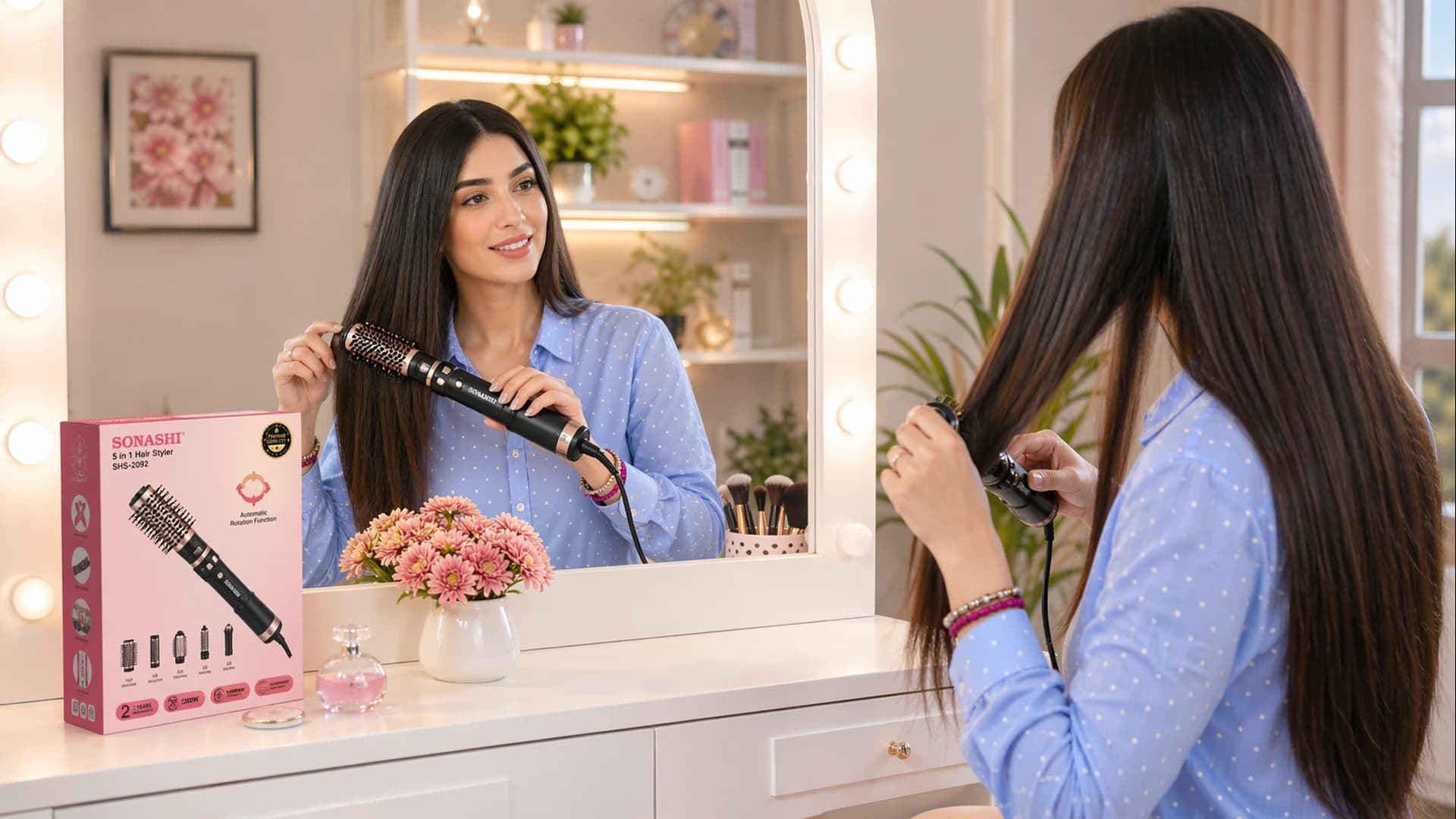 Salon Styling at Home